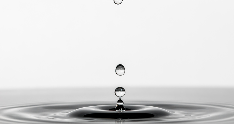 waterdruppel Liminale moment 